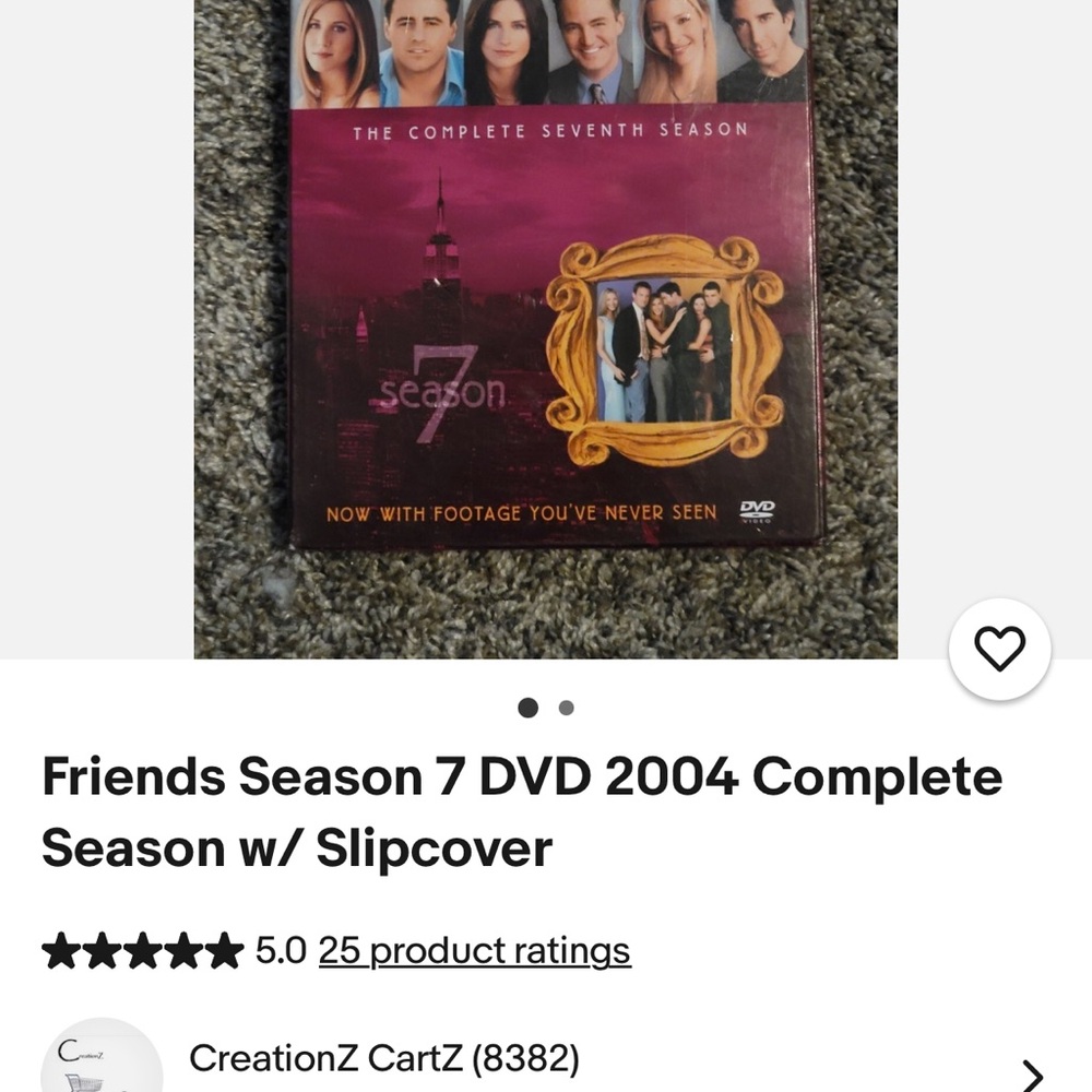 Friends dvd - Picture 7 of 8